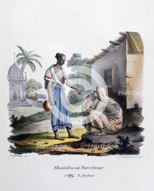 'Servant', 1828. Artist: Marlet et Cie