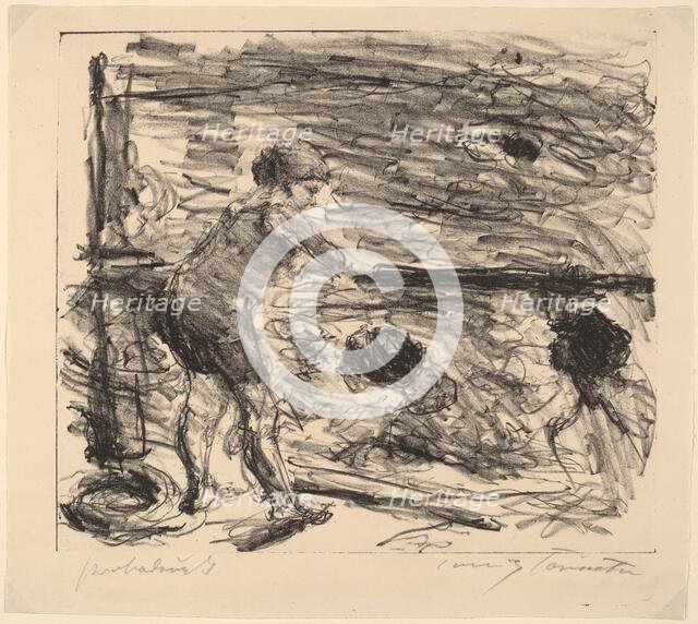 Badeanstalt (The Bath House), 1920. Creator: Lovis Corinth.