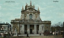 'Brompton Oratory, London', c1910.  Artist: Unknown.