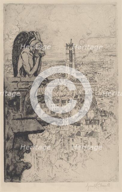 Le Stryge, 1893. Creator: Joseph Pennell.