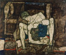 Blind mother, 1914. Creator: Schiele, Egon (1890-1918).