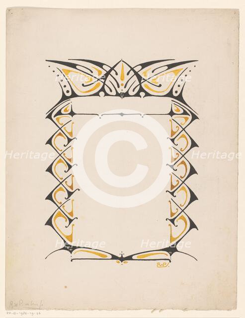 Frame, 1884-1952. Creator: Reinier Willem Petrus de Vries.