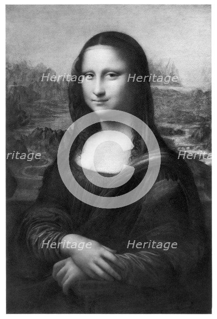 'Mona Lisa', c1505, (19th century). Artist: Unknown