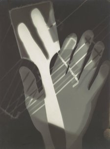 Fotogramm, 1926. Creator: Moholy-Nagy, Laszlo (1895-1946).
