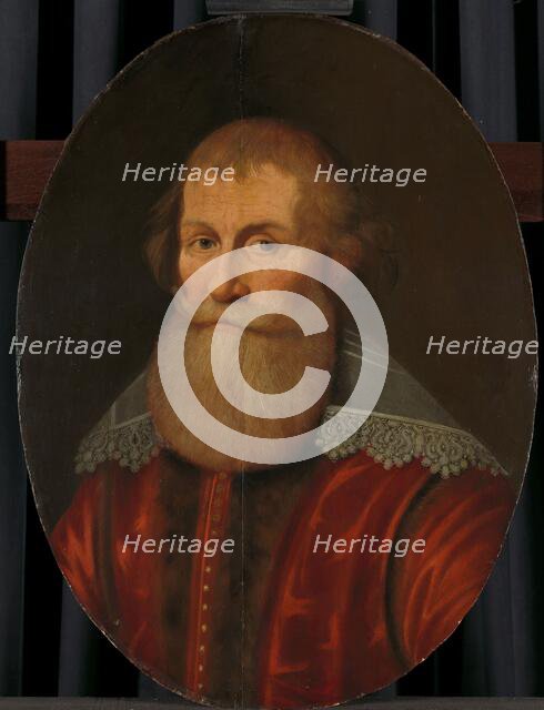 Portrait of Cornelis Haga (1578-1654), c.1645. Creators: Anon, Cornelis Haga.