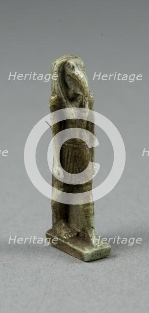 Amulet of the God Thoth, Egypt, Third Intermediate Period, Dynasty 21-25 (1070-656 BCE). Creator: Unknown.