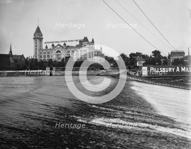 International Stock Food factory, Minneapolis, Minn., between 1900 and 1910. Creator: Unknown.