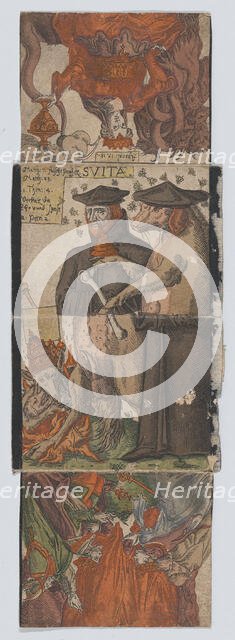 Metamorphic picture, 16th century., 16th century. Creator: Anon.