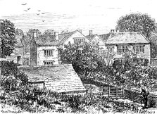 Sketches in Nidderdale, Yorkshire: Gowthwaite Hall, where Eugene Aram taught, 1883. Creator: Unknown.