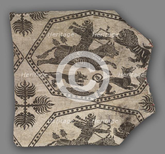 Fragment of a Caftan, 935-1055. Creator: Unknown.