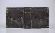 Wallet, French, 1860-69. Creator: Unknown.