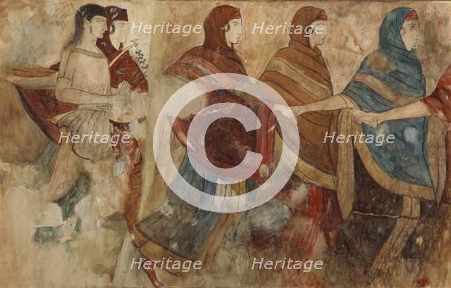 Dance, 1901-1902.  Creator: Werner von Hausen.