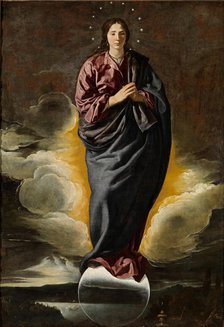The Immaculate Conception of the Virgin, c. 1617. Creator: Velàzquez, Diego (1599-1660).