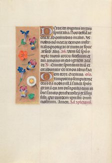 Hours of Queen Isabella the Catholic, Queen of Spain: Fol. 35v, c. 1500. Creator: Master of the First Prayerbook of Maximillian (Flemish, c. 1444-1519); Associates, and.