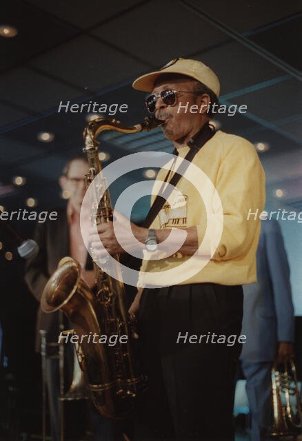 Jimmy Heath, Jazz Inn Party, Nordwijk, Netherlands, 1989. Creator: Brian Foskett.