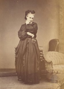 Sèriè à la Ristori, 1860s. Creator: Pierre-Louis Pierson.