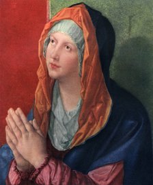 'Praying Mary', 1518, (1936). Artist: Albrecht Dürer