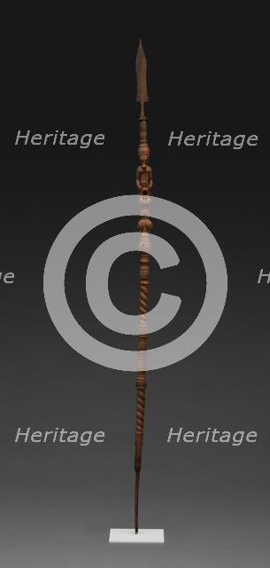 Figural Staff, Côte d'Ivoire, Probably late 19th century. Creator: Unknown.