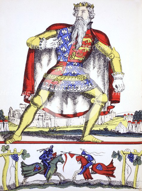 Edward III, King of England from 1327, (1932). Artist: Rosalind Thornycroft