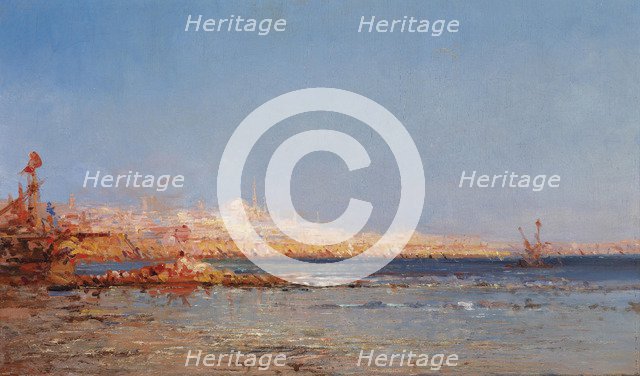 View of Constantinople, c. 1911. Artist: Ziem, Felix-Francois George (1821-1911)