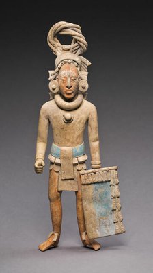 Figure of a Standing Warrior, A.D. 650/800. Creator: Unknown.