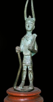 Sardinian bronze warrior. Artist: Unknown