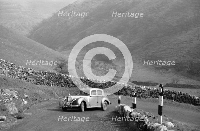 1953 Alvis TA21 on 1954 R.A.C. Rally. Creator: Unknown.
