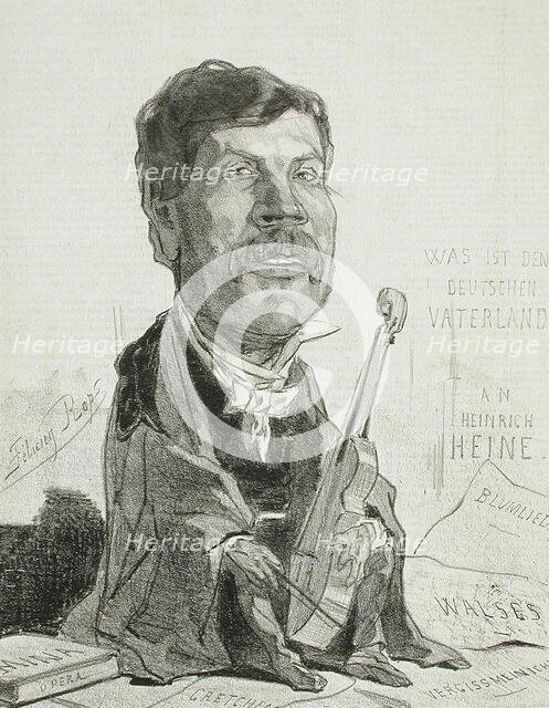 Wehr, 1857. Creator: Félicien Rops.