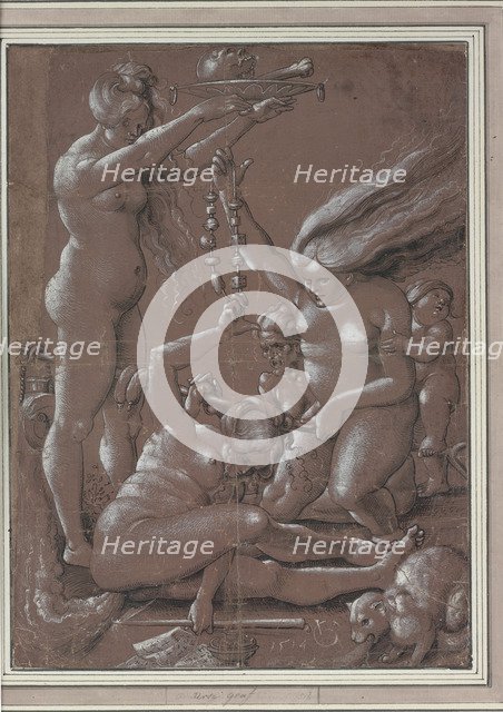 The Witches' Sabbath (After Hans Baldung).