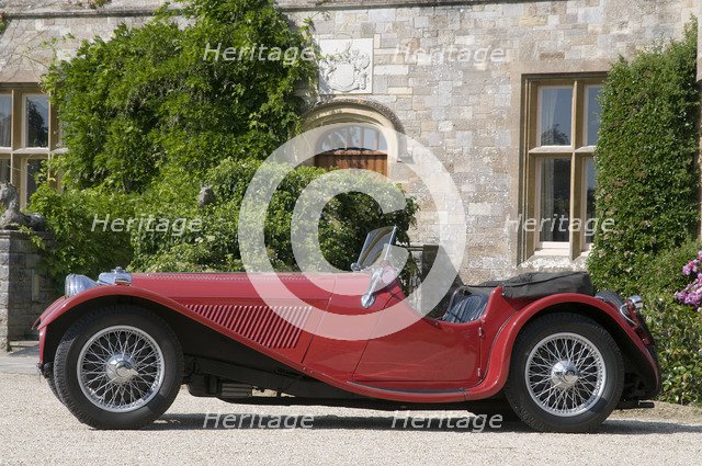 1937 SS 100 Artist: Unknown.