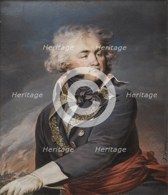 Portrait of General Jean-Baptiste Kléber (1753-1800), c. 1790.