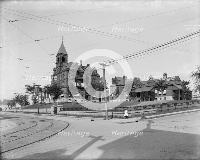 Moses Taylor Hospital, Scranton, Pa., between 1900 and 1906. Creator: Unknown.