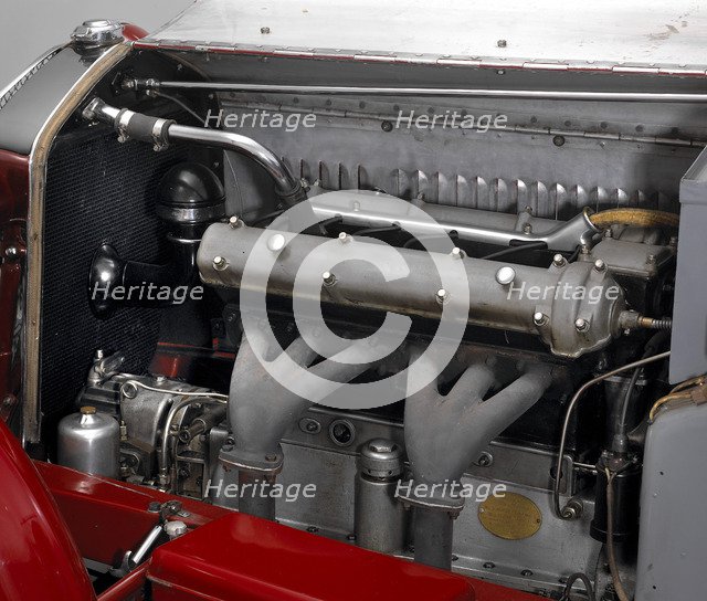 1930 Alfa Romeo 6C 1750 Artist: Unknown.