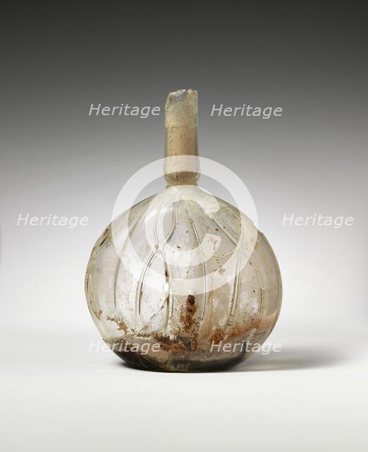 Bottle Fragment, Coptic, 4th century. Creator: Unknown.