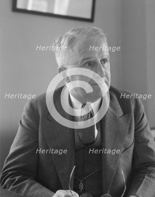 Walter E. Packard, Acting Director, Rural Resettlement Division, 1936. Creator: Dorothea Lange.