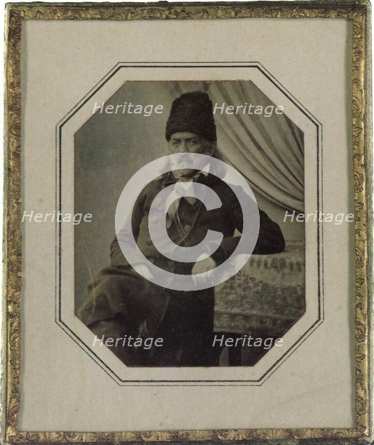 Count Sergey Volkonsky, Russian soldier and Decembrist rebel, Irkutsk, Siberia, Russia, 1845. Artist: Alfred Davignon