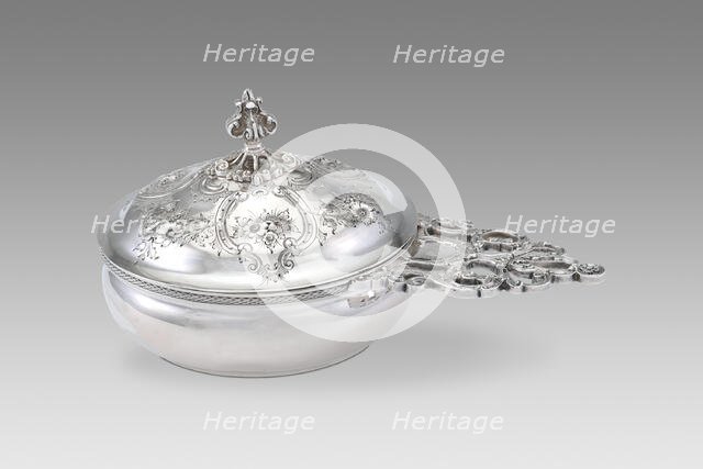 Porringer with Cover, 1851/76. Creator: Ball, Black & Co.