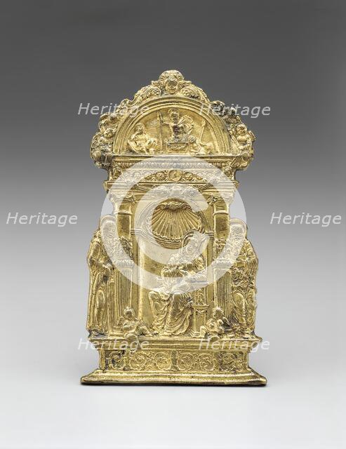 Madonna and Child with Saints Anthony Abbot and Jerome, c1490. Creator: Unknown.