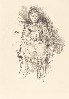 Little Dorothy, 1896. Creator: James Abbott McNeill Whistler.