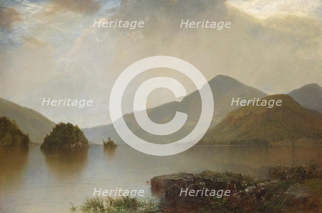 Lake George, 1869. Creator: John Frederick Kensett.