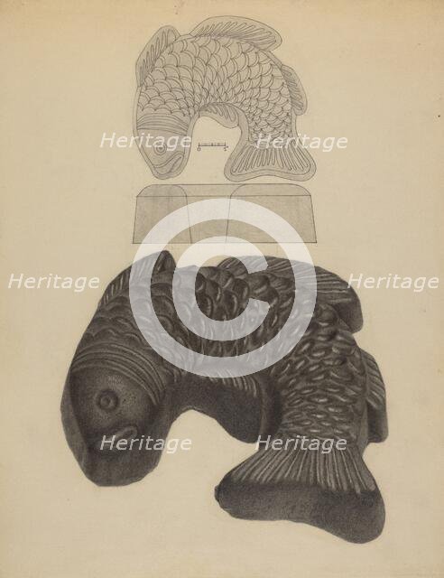 Aspic Mold, c. 1938. Creator: Philip Johnson.