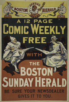 Boston herald Sunday jester, c1893 - 1897. Creator: Unknown.