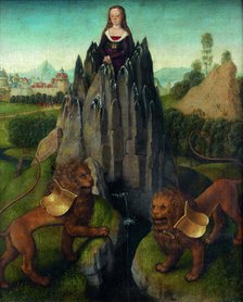 Allegory of Chastity, ca 1475. Creator: Memling, Hans (1433/40-1494).