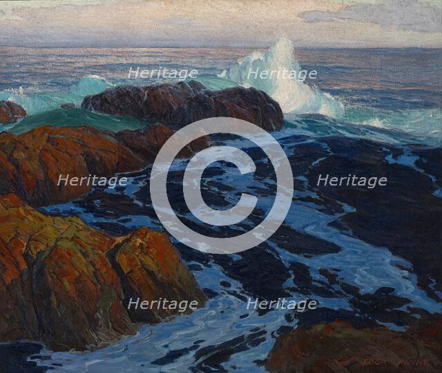 The Restless Sea, 1916. Creator: Edgar Alwin Payne.