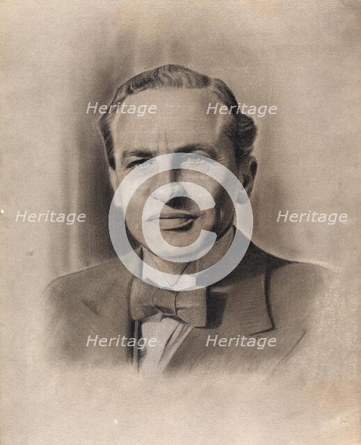 Sir Archibald Sinclair, 1st Viscount Thurso, between 1939 and 1946. Creators: Central Office of Information, Edward Ardizzone.