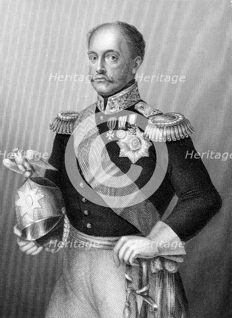 Nicholas I, Tsar of Russia in military uniform, c1860. Artist: Unknown