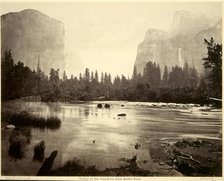Valley of the Yosemite, from Rocky Ford, 1872. Creator: Eadweard J. Muybridge (American, 1830-1904); Bradley & Rulofson.