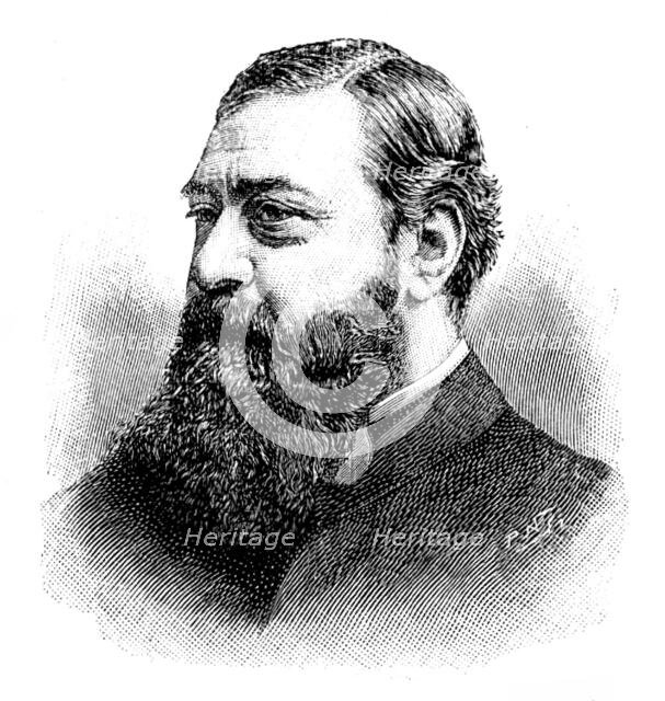 The late Rev. Samuel Flood Jones, 1895. Creator: P Naumann.