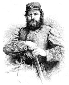 Capt. Williams, the winner...at the recent National Rifle Contest at Wimbledon, 1862. Creator: Unknown.