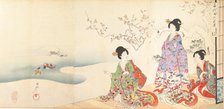 Chiyoda Castle (Album of Women), 1895., 1895. Creator: Chikanobu Yoshu.